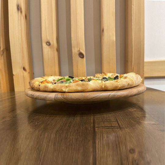 Nakaro Wood Сервираща платка Въртящ се Дърво 35x35x4бр 1бр