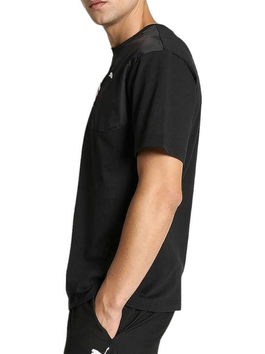 Puma Open Road Men's Short Sleeve Blouse Black