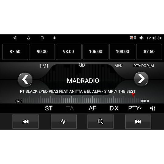 Digital IQ Ηχοσύστημα Αυτοκινήτου για Toyota Corolla Verso 2004-2009 (Bluetooth/USB/WiFi/GPS/Apple-Carplay/Android-Auto) με Οθόνη Αφής 9"