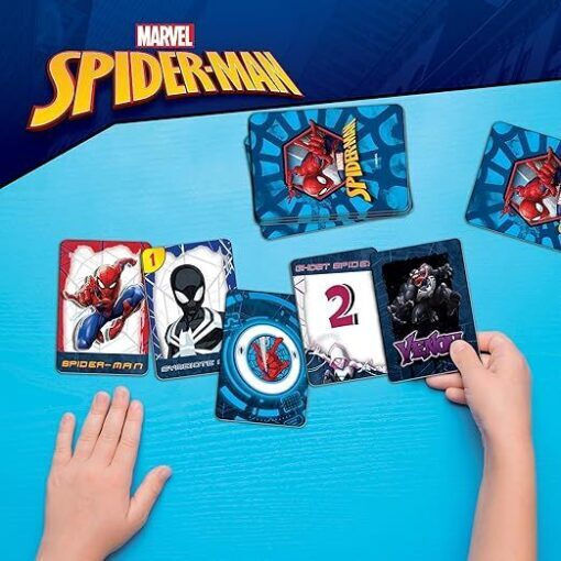 Επιτραπέζιο Παιχνίδι με Κάρτες Spiderman για 2+ Παίκτες 6+ Ετών (EN) Real Fun Toys
