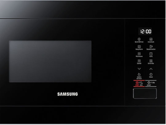 Samsung Εντοιχιζόμενος Φούρνος Μικροκυμάτων με Grill 22lt Μαύρος