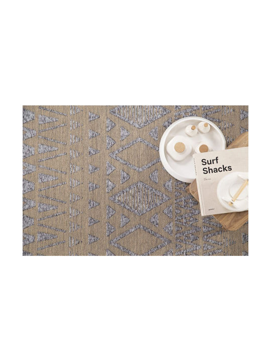 Royal Carpet Gloria Cotton 10 Χαλί Ορθογώνιο Καλοκαιρινό Grey 120x180cm