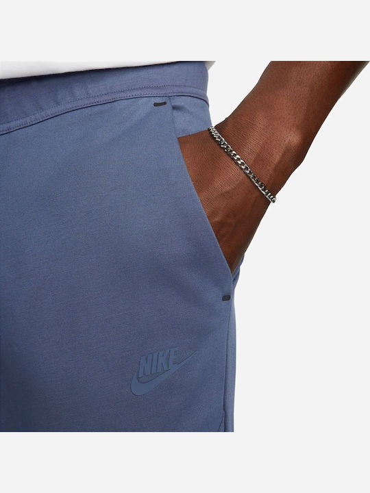 Tech Fleece Men's Sweatpants with Elastic Blue