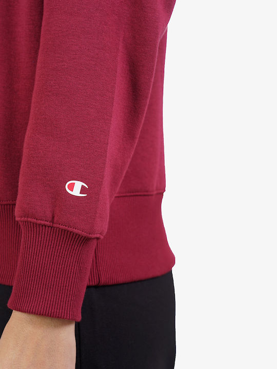 Women's Sweatshirt Hooded Burgundy
