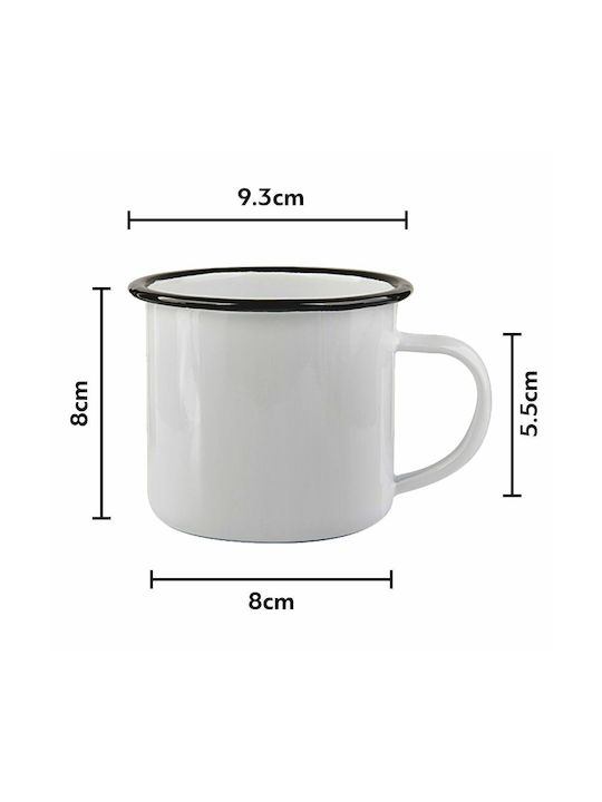 Koupakoupa Milf Enamel Cup White 340ml