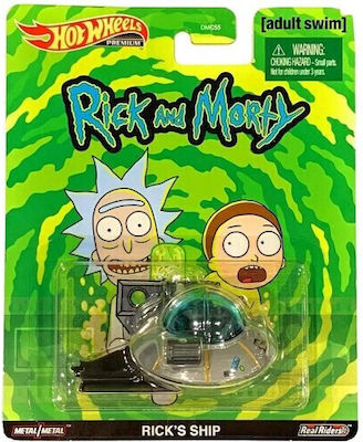 Hot Wheels Ricks Ship Auto Premium Rick und Morty Ricks Schiff