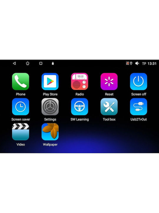 Digital IQ Auto-Audiosystem für Daihatsu Terios 2006-2017 (Bluetooth/USB/WiFi/GPS/Apple-Carplay/Android-Auto) mit Touchscreen 9"