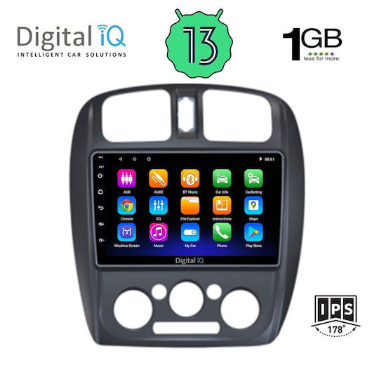 Digital IQ Ηχοσύστημα Αυτοκινήτου για Mazda 323 1998-2004 (Bluetooth/USB/WiFi/GPS/Apple-Carplay/Android-Auto) με Οθόνη Αφής 9"