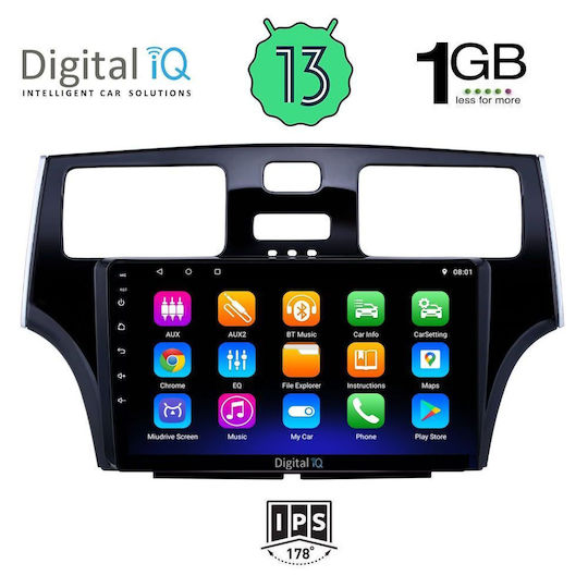 Digital IQ Автомобилна Аудио Система (Блутут/USB/WiFi/GPS/Apple-Carplay/Android-Auto) с Тъчскрийн 9"