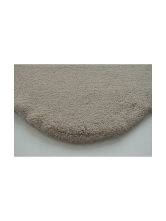 Newplan Puffy Fc5 Rug Rectangular Furry Taupe