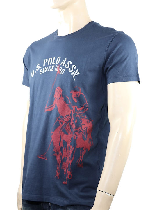 U.S. Polo Assn. Men's Short Sleeve Blouse Polo Navy Blue