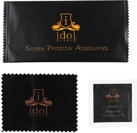 Idol 1991 9h 0.25mm Full Glue Full Face Tempered Glass Μαύρο (Honor 20 Lite)