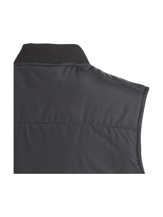 Kinder Sportjacke Ärmellos Kurz Schwarz Hero