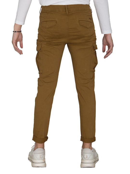 River Men's Brown Trousers 5-873.825.9.050.N0040