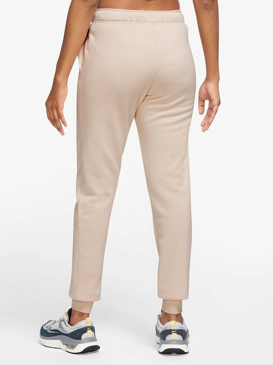 Nike Club Damen-Sweatpants Beige Vlies