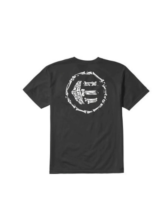 Etnies Ανδρικό T-shirt Κοντομάνικο Μαύρο