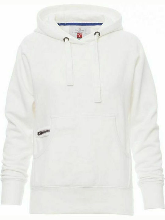 Payper Women's Hooded Sweatshirt White