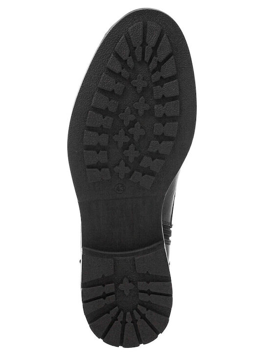 Leather Black Men's Boots