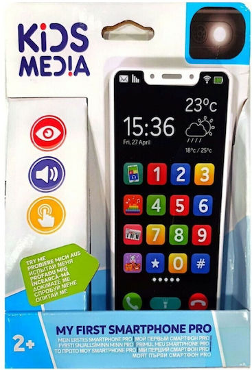 Eldohm Spieltelefon My First Smartphone mit Lichtern für 24++ Monate