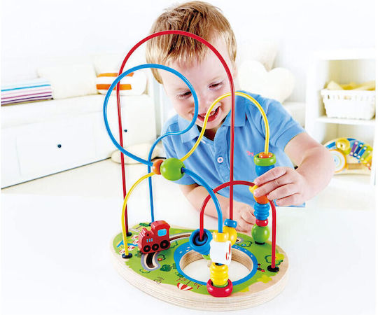 Hape Labirint Playground Pizzaz din Lemn pentru 24++ Luni
