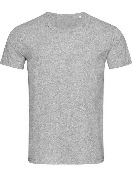 Stedman Ben Ανδρικό Διαφημιστικό T-shirt Κοντομάνικο Grey Heather