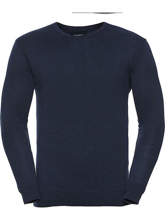 Russell Europe Men's Long Sleeve Promotional Blouse Navy Blue