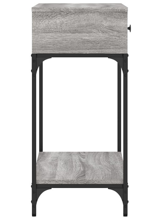 Κονσόλα από Ξύλο & Μέταλλο Γκρι Sonoma Μ75xΠ34.5xΥ75εκ.