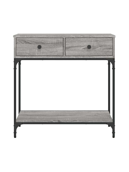 Κονσόλα από Ξύλο & Μέταλλο Γκρι Sonoma Μ75xΠ34.5xΥ75εκ.