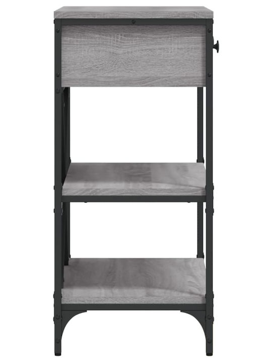 Κονσόλα από Ξύλο & Μέταλλο Γκρι Sonoma Μ75xΠ34.5xΥ75εκ.