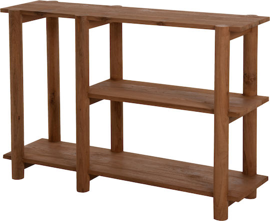 Kutai Κονσόλα από Μασίφ Ξύλο Φυσικό Rustic Μ120xΠ30xΥ80εκ. Kutai Κονσόλα από Μασίφ Ξύλο Φυσικό Rustic Μ120xΠ30xΥ80εκ.
