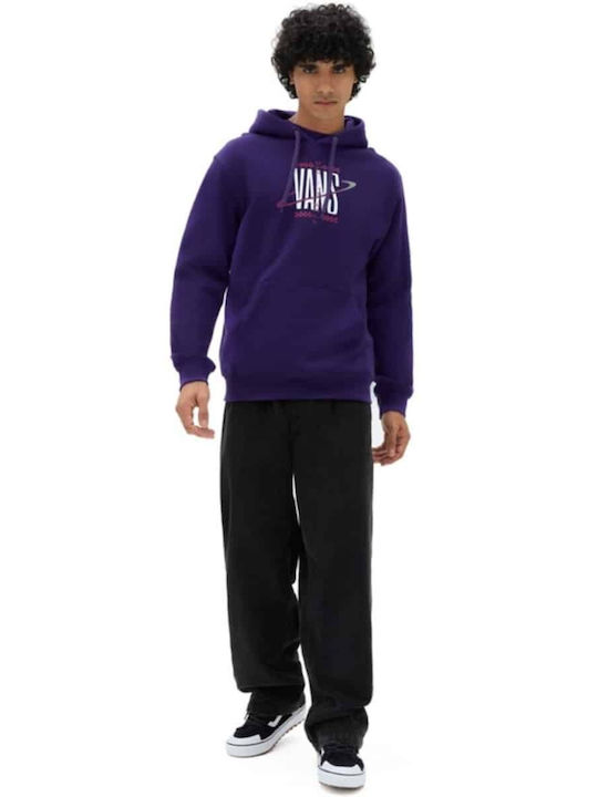 Vans Men's Sweatshirt with Hood Purple