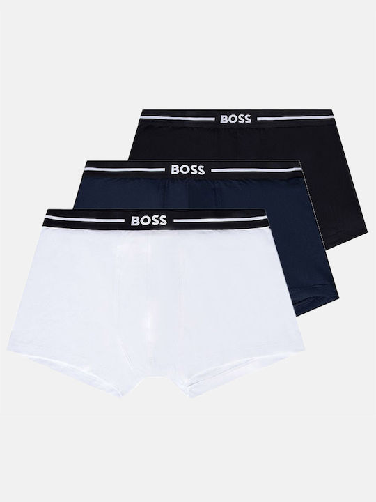 Hugo Boss Herren-Boxershorts 3Packung Mehrfarbig