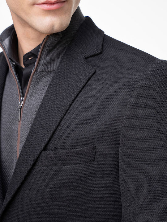 Men's Suit Jacket Black