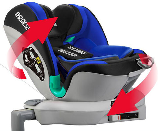 Sparco SK6000I Baby Car Seat i-Size Black Grey 0-36 kg