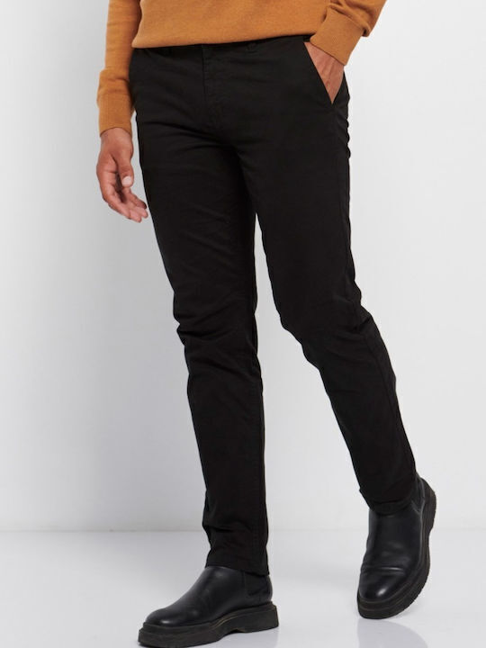 Trousers Chino in Regular Fit Black