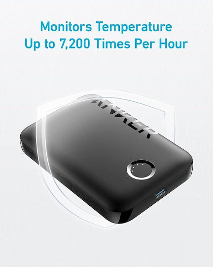 Anker MagGo 321 MagSafe Power Bank 5000mAh с USB-C порт Черен