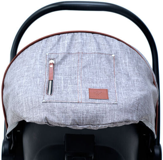 Bebe Stars Baby Plus Детско Столче за Кола Сив 0-13 кг