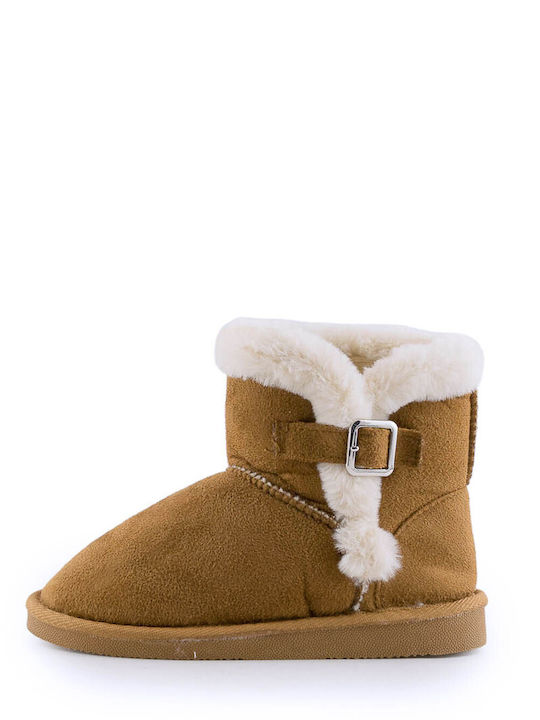 Love4shoes Kids Boots Tabac Brown