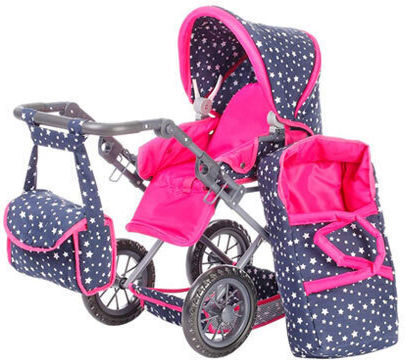 Knorrtoys Количка за Кукла Doll's Pram Ruby-Star