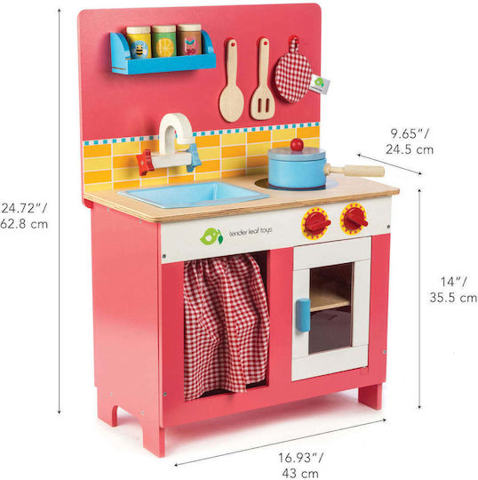 Tender Leaf Toys Children's Kitchen made of Wood