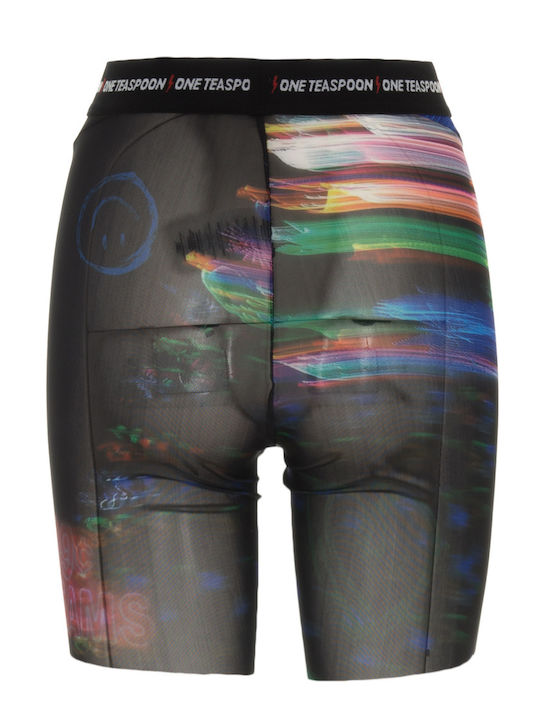 Schulung Frauen Fahrrad Leggings Schwarz