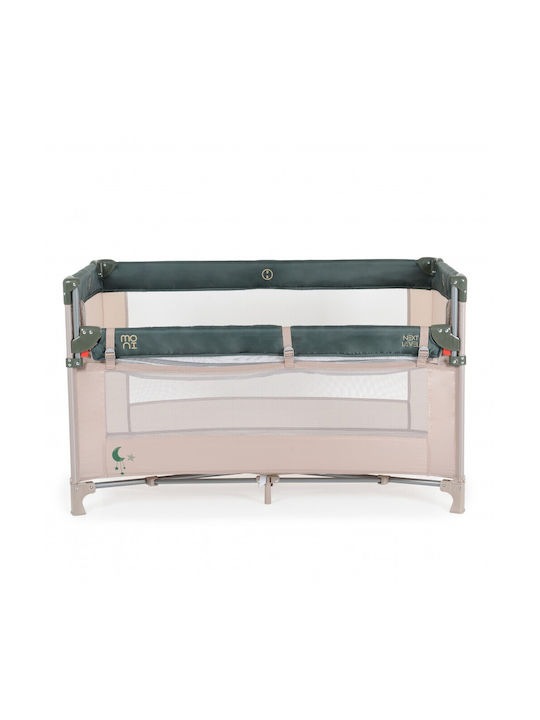 Moni Next Level Playpen 2 Levels with Mattress Green 125x65cm