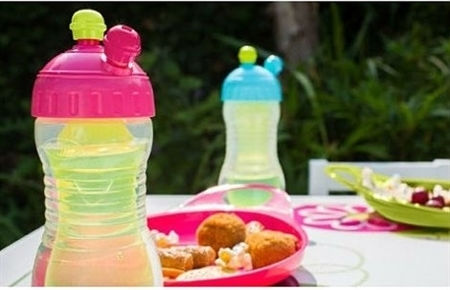 Brother Max Παιδικό Ποτηράκι από Πλαστικό Ροζ 340ml για 12m+