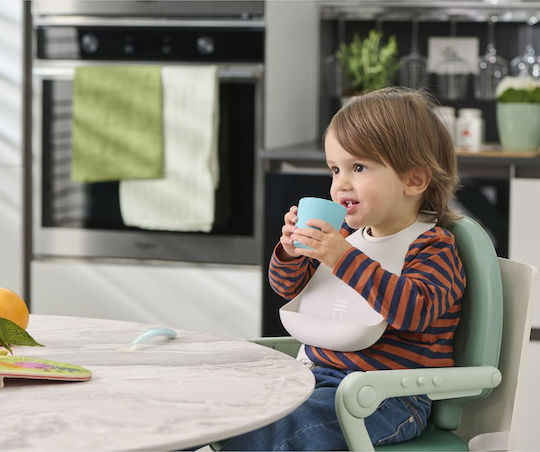 Chicco Παιδικό Ποτηράκι από Σιλικόνη Γαλάζιο για 6m+