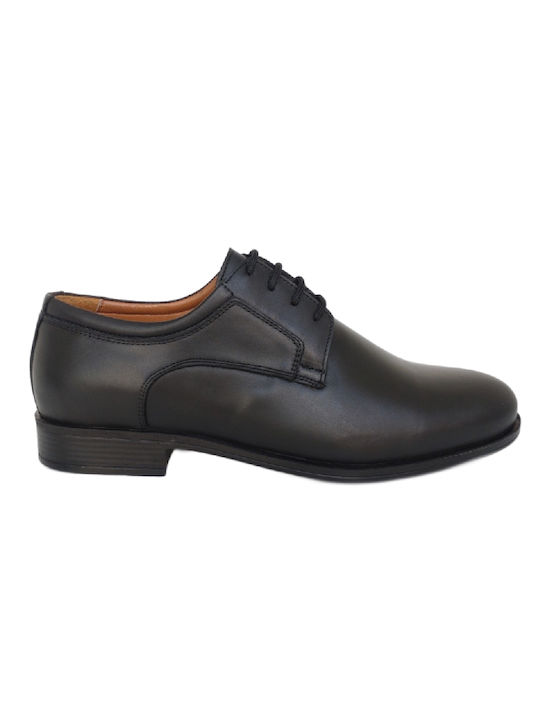 Antonello Men's Leather Casual Shoes Black