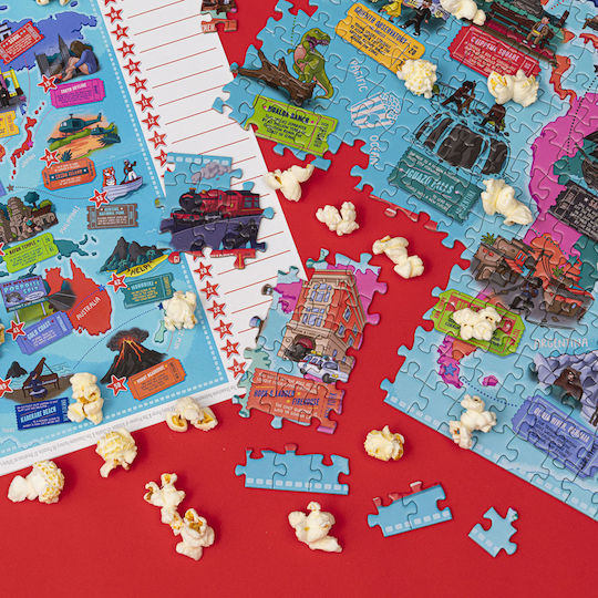 Puzzle Locuri de Film 2D 1000 Piese