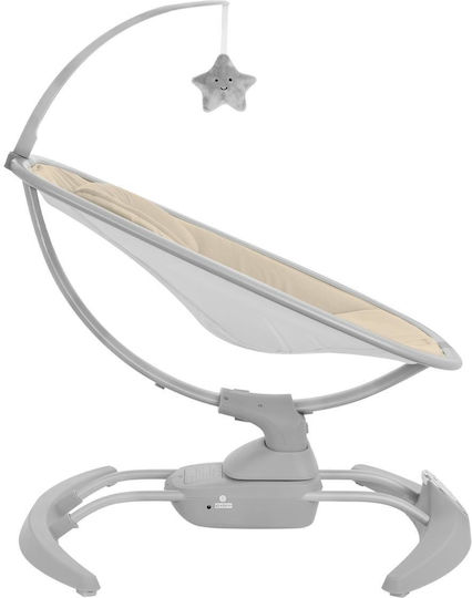 Kikka Boo Electric Baby Relax Side to Side Spinny with Music Beige for Child up to 9kg