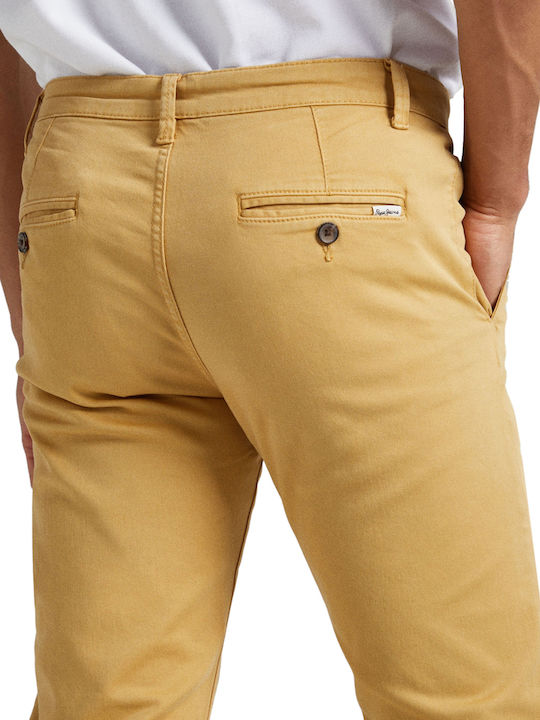 'charly' Pantaloni Chino Galben