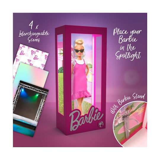 Paladone Παιδικό Διακοσμητικό Φωτιστικό Barbie -Doll Ροζ 15x9x34.5εκ.