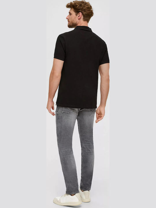 Red Label Polo T-shirt Μαύρο